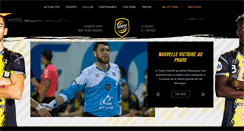 Desktop Screenshot of chamberysavoiehandball.com